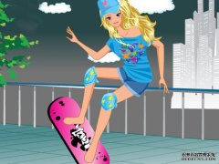 疯狂的滑板女孩