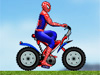 蜘蛛侠骑自行车