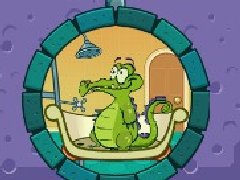鳄鱼爱洗澡