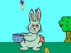 小兔子接萝卜