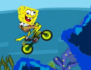海绵宝宝海底自行车