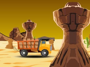 沙漠运货卡车