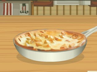 烤苹果煎饼