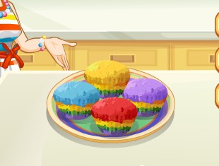 跟莎拉学做彩虹蛋糕
