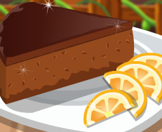 巧克力桔子蛋糕