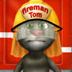 汤姆猫清洗消防车