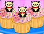 熊猫纸杯蛋糕